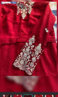 Agra red Shawl publika