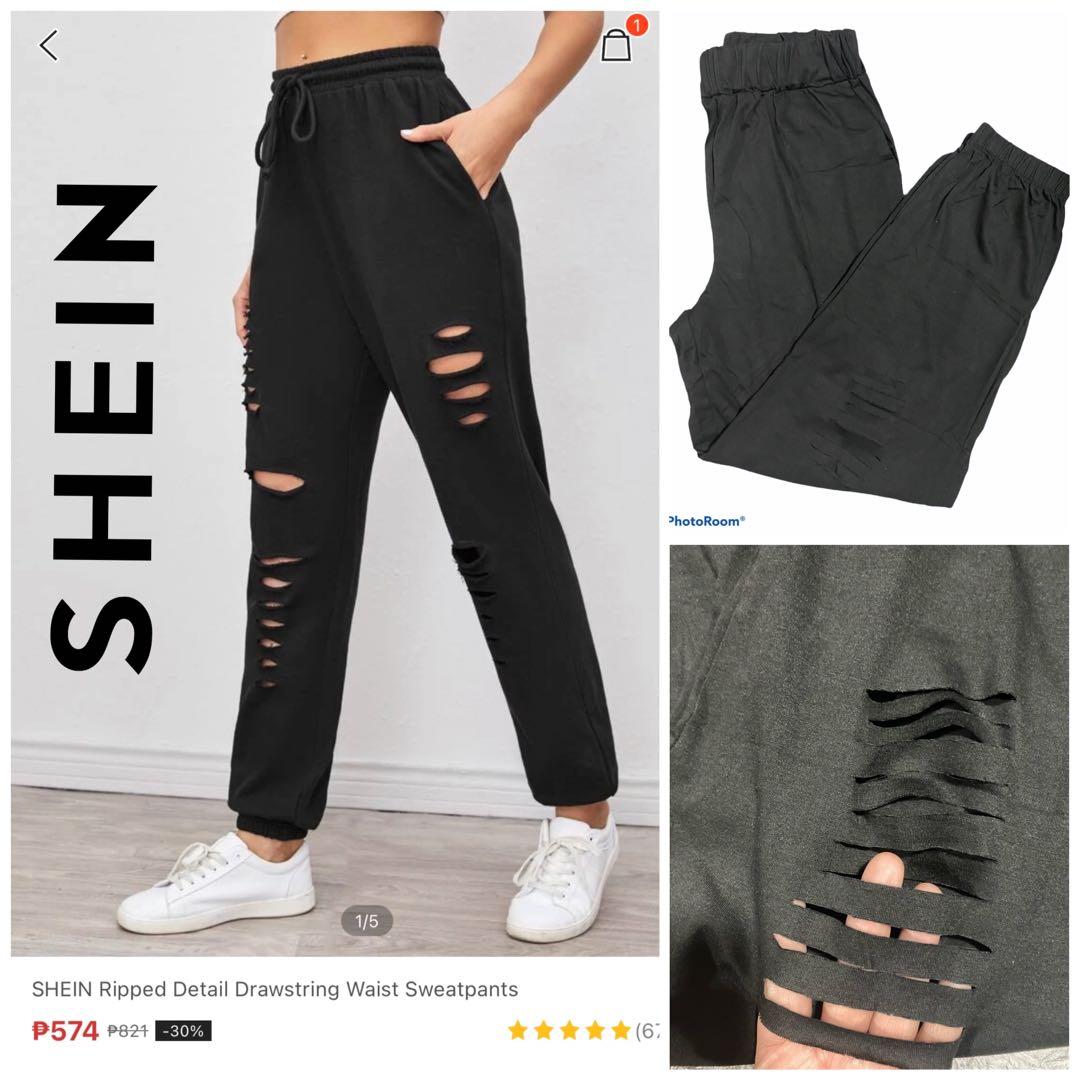 Missguided Rip Knee Track Pants | ASOS