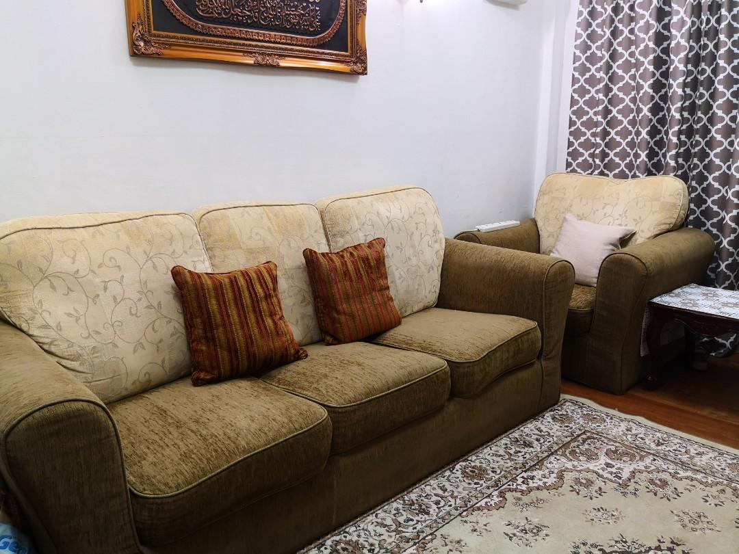 Sofa second hand murah hot sale