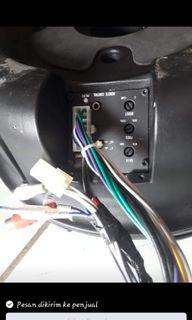 Soket subwoofer kolong aktif venom rodex kenwood dll