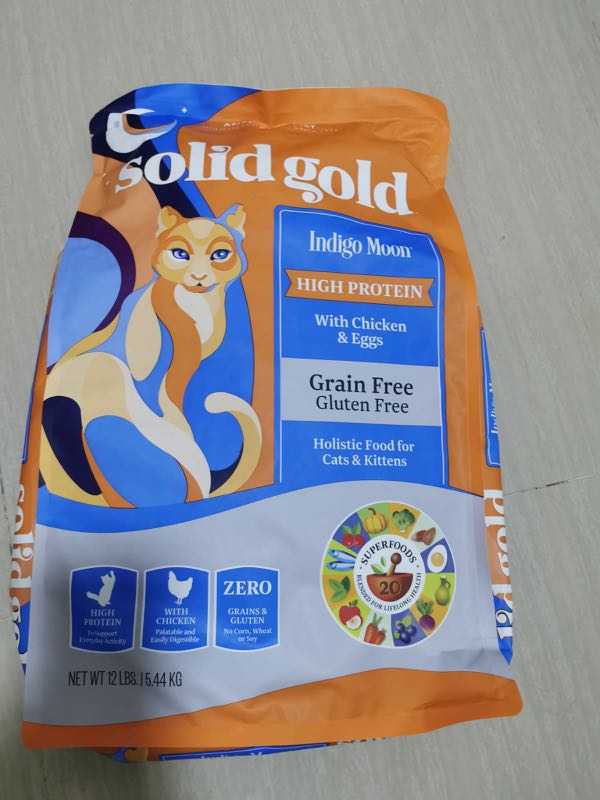 Solid gold chicken and egg cat food deals