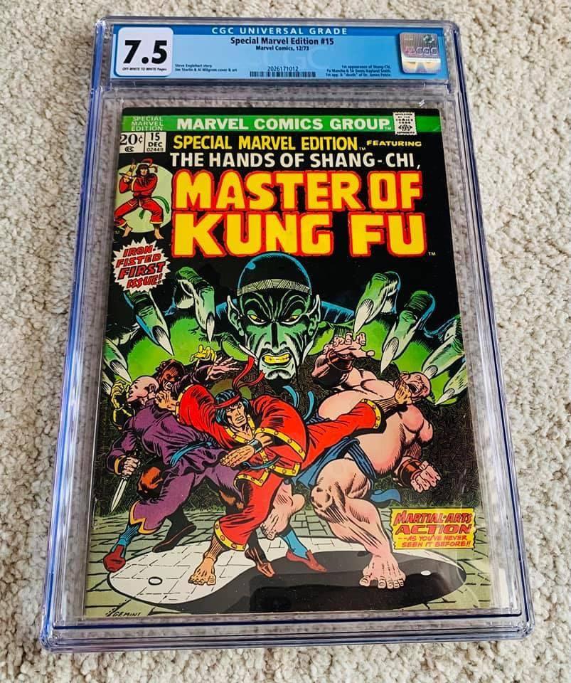 Special Marvel Edition 15 Cgc 7 5 1st Appearance Of Shang Chi Master Of Kung Fu Books Stationery Comics Manga On Carousell Special Marvel Edition 15 Cgc 7 5 1st Appearance Of Shang Chi Master Of Kung Fu Books Stationery Comics Manga On Carousell