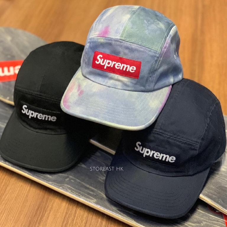 Spring Summer 2021》 Supreme Washed Chino Twill Camp Cap (3Colors