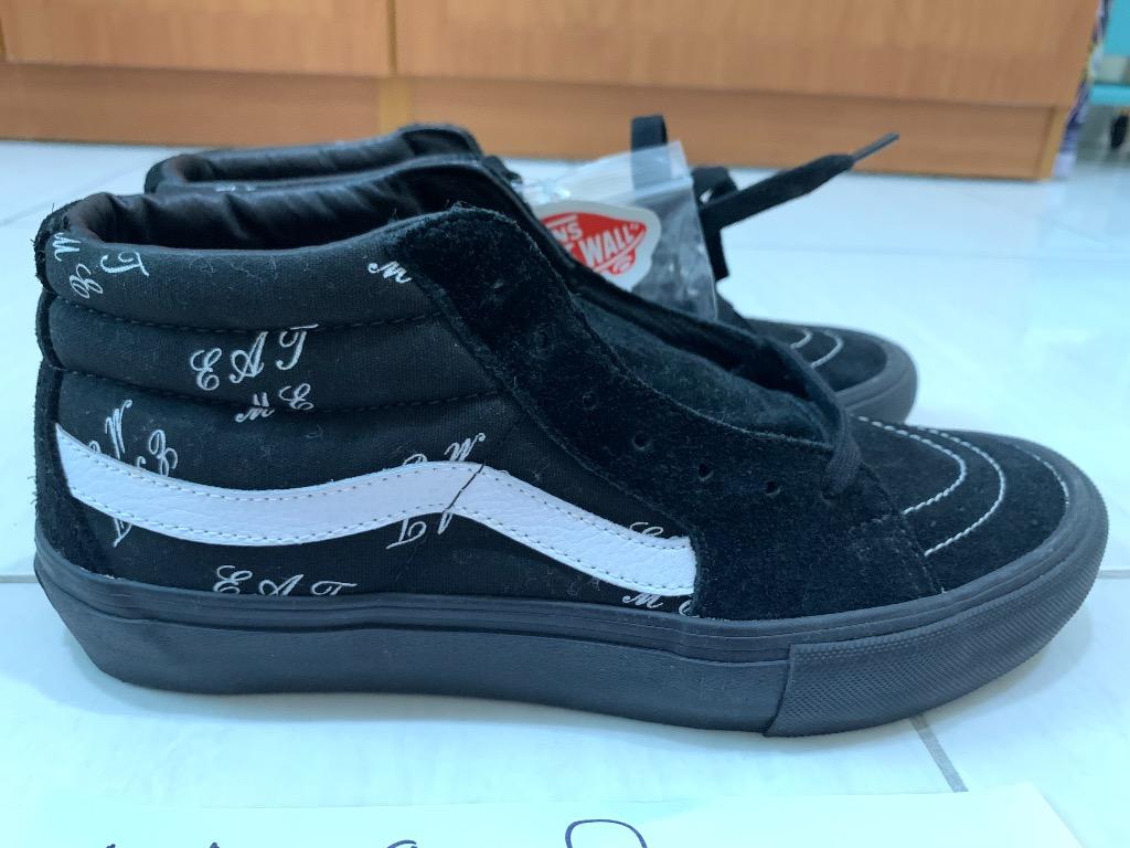 Supreme x Vans SK8 Mid eat me size US Men's Fashion, Footwear, Sneakers on