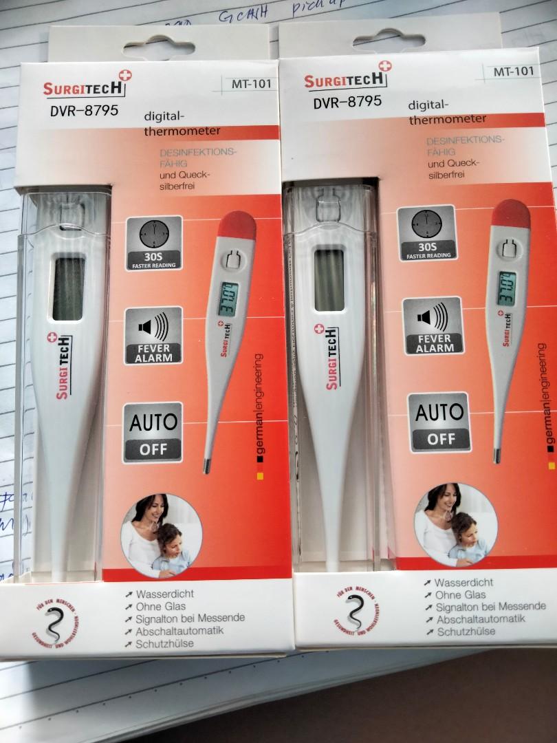 surgitech thermometer, Health & Nutrition, Health Monitors