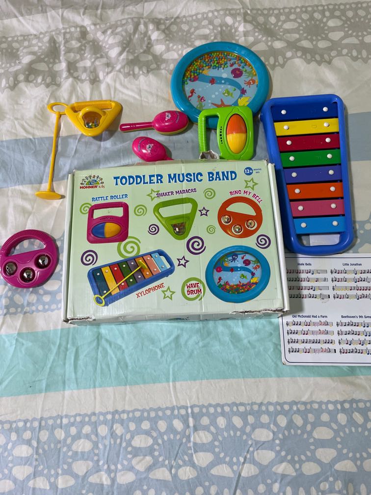 Toddler music band xylophone, Hobbies & Toys, Toys & Games