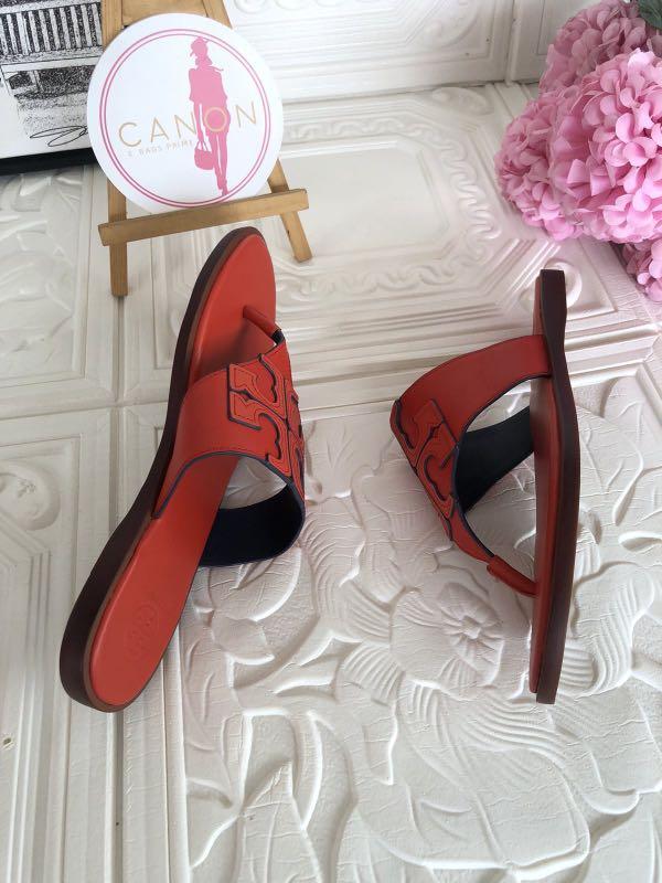 Tory burch jamie full logo sandal on sale