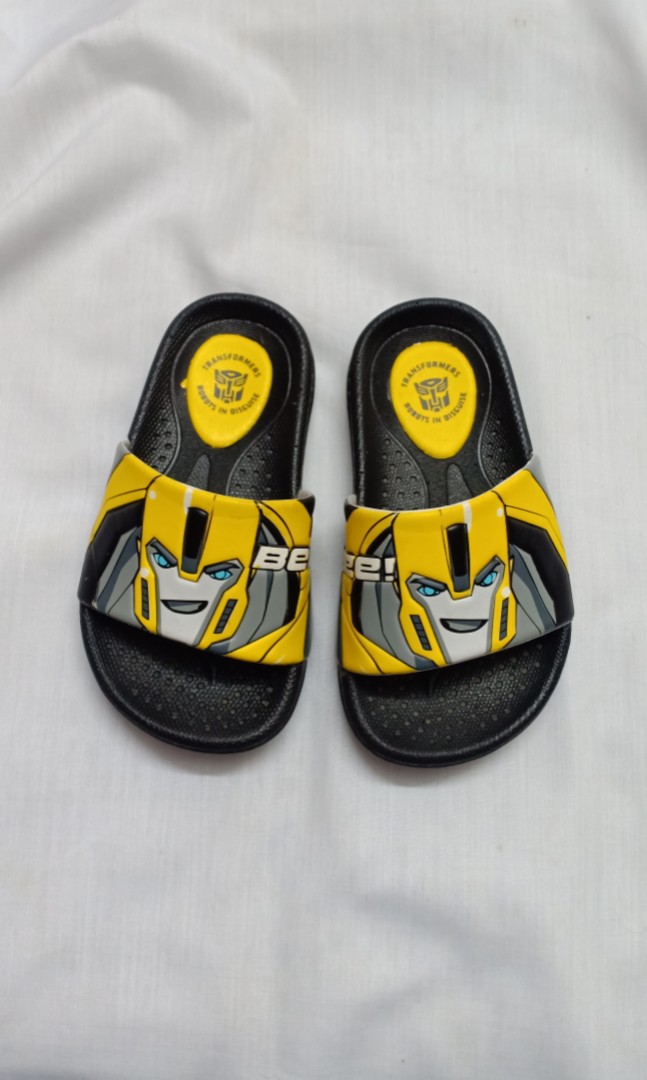 Transformers store bumblebee slippers