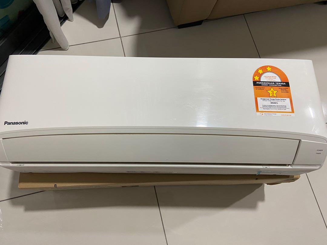 Used Panasonic 1 5hp Non Inverter Cs P12tkh 1 Kitchen Appliances On Carousell