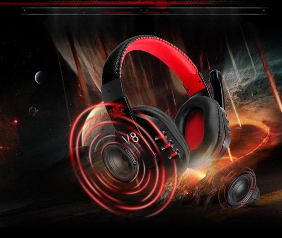 V8 wireless 2025 bluetooth gaming headset