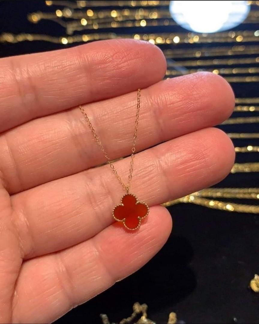 Vca sales necklace red