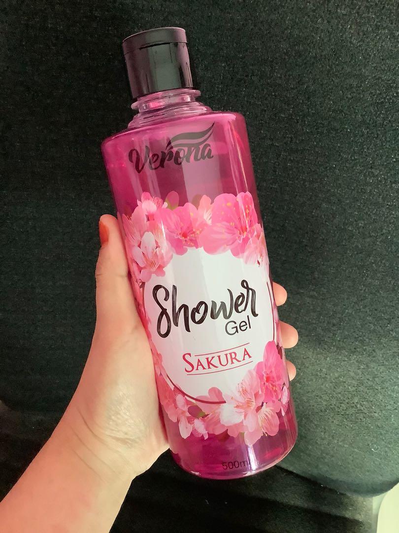 Shower Gel Sakura, Health & Skin, & Body Carousell
