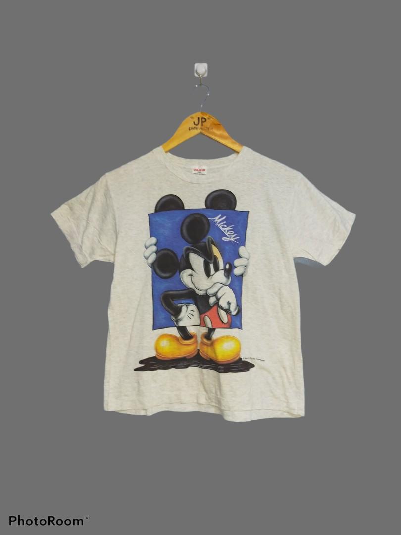 VINTAGE 90S MICKEY MOUSE, Men's Fashion, Tops & Sets, Tshirts 