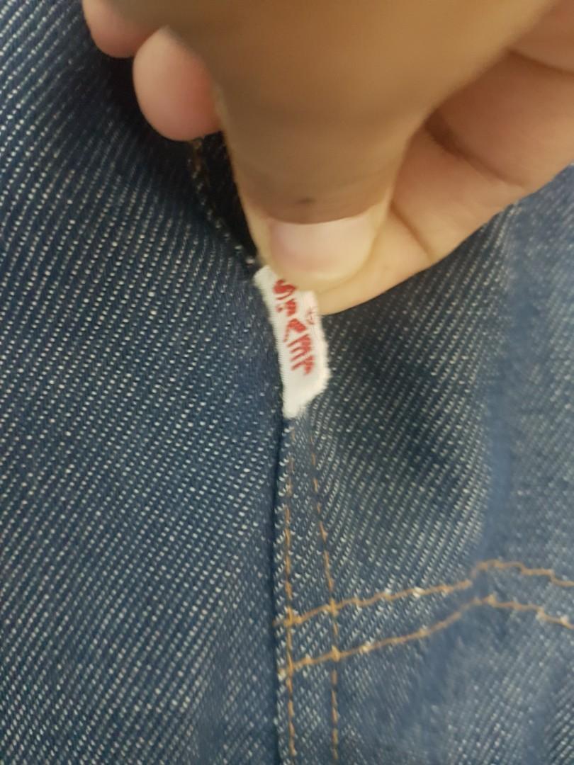 Vintage levis on sale white tab