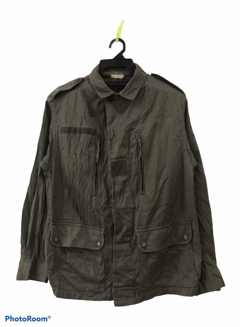 Vintage Paul Boye Sete French Army Jacket Olive Green Medium Authentic ...