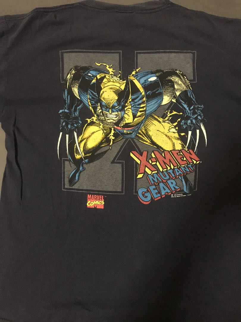 Vintage wolverine tshirt, Men's Fashion 