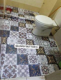 Wallpaper Toilet Home Decor Carousell Malaysia