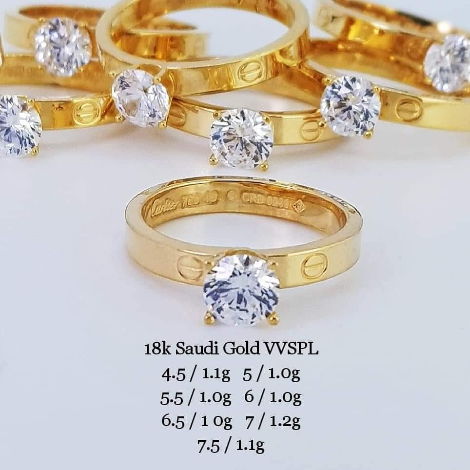 Cartier gold engagement rings top