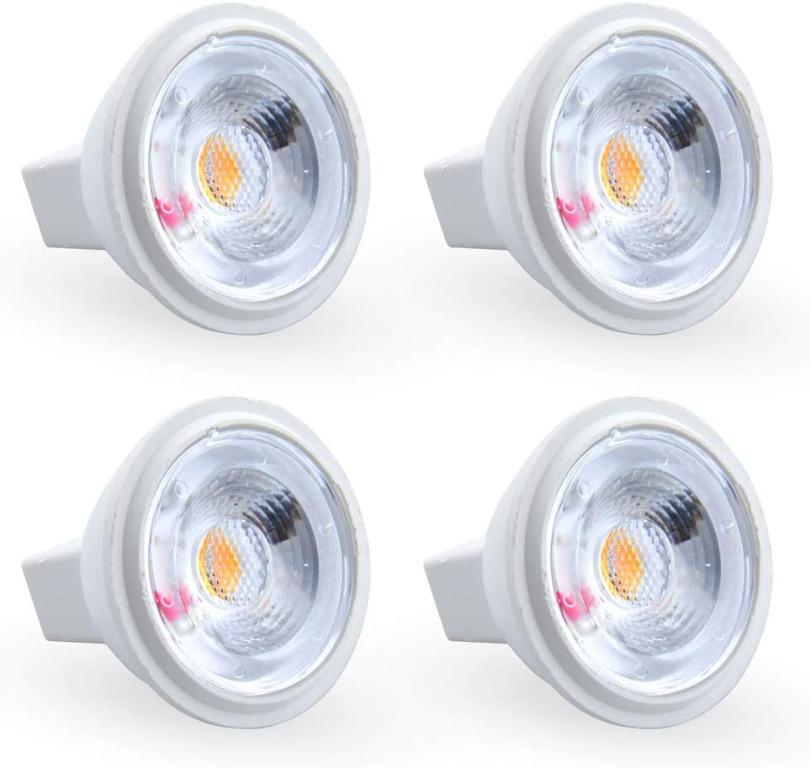3W MR11 GU4 LED Bulbs Cool White 6000K Daylight MR11 12V 20W 35W