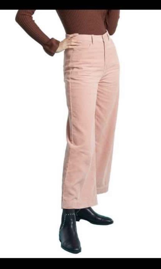 Womens pink corduroy pants clearance
