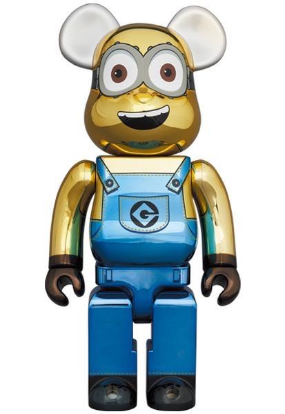 預訂7月Medicom DAVE (Chrome Ver) 1000% 迷你兵團Minions Be@rBrick
