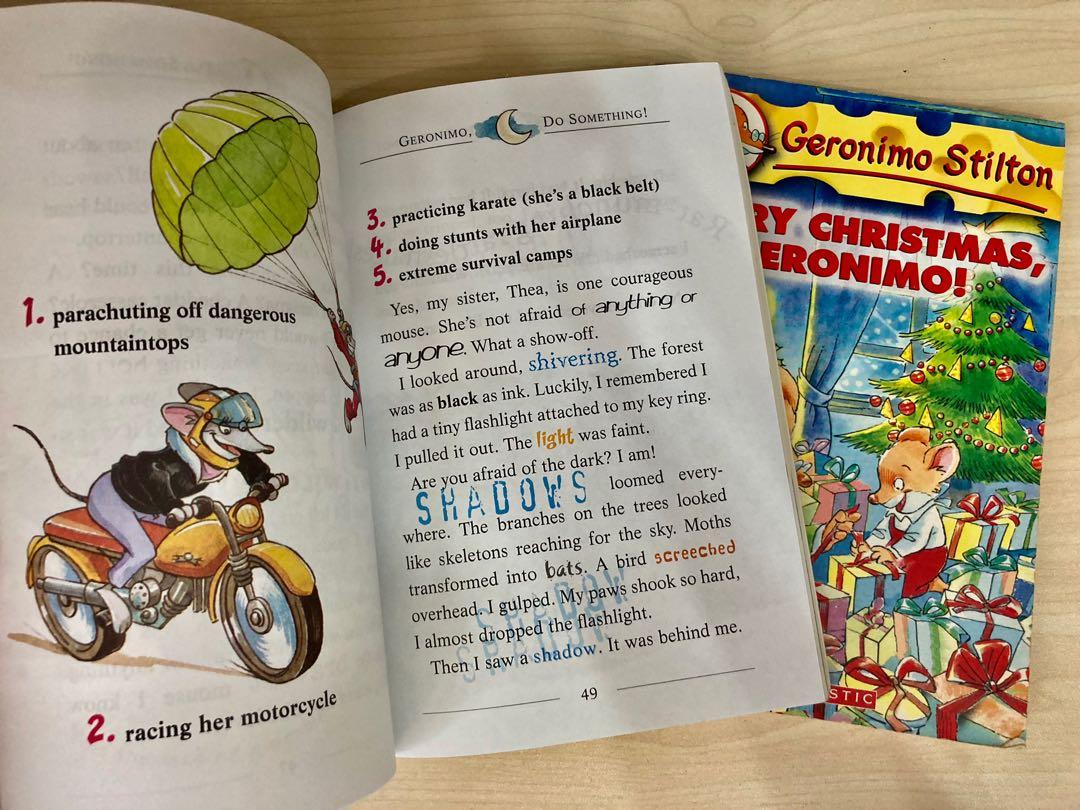 童年回憶系列］絕版老鼠記者英文版中小學開閱讀報告輕小說Geronimo Stilton, 興趣及遊戲, 書本& 文具, 小朋友書- Carousell