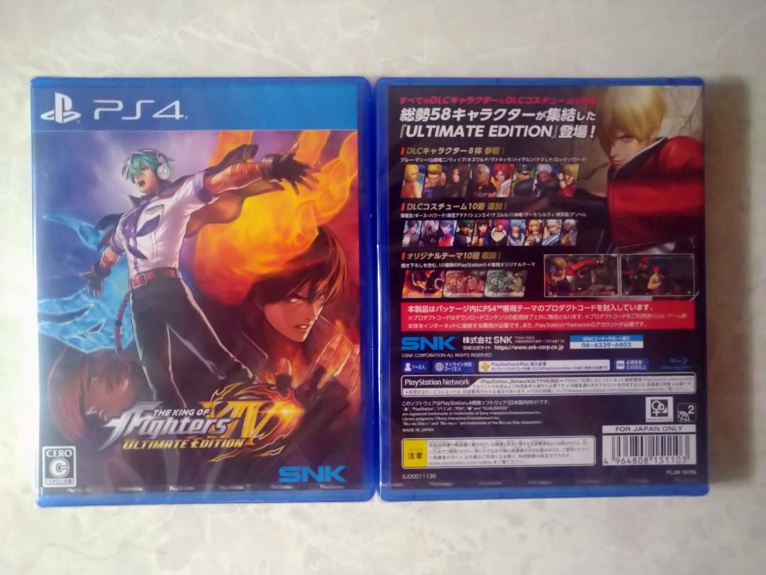 全新PS4 拳皇14 日版KOF14 KOF XIV the king of fighters 14 XIV, 電子