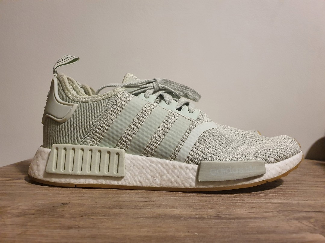 Adidas NMD R1 Ice Mint, Men's Fashion 