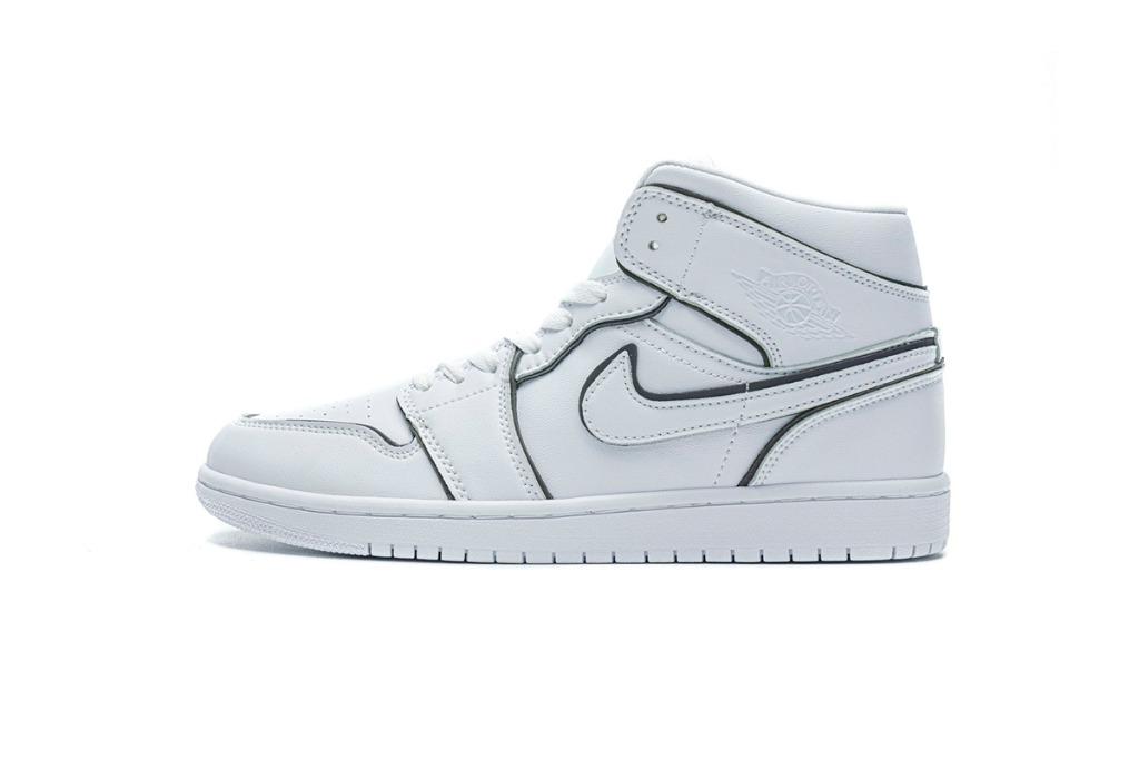Nike jordan 1 mid iridescent reflective clearance