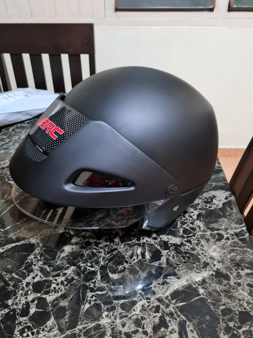Arc helmet half face Motorbikes on Carousell