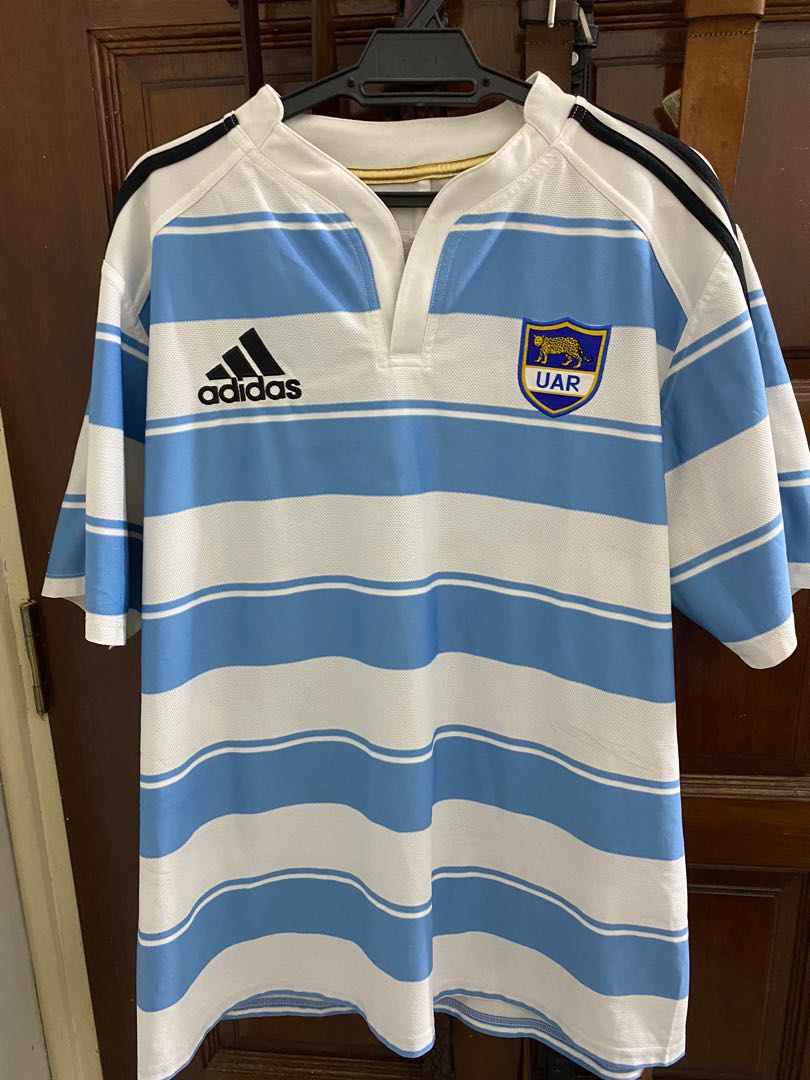 Argentina Los Pumas x Adidas Rugby Jersey, Men's Fashion, Activewear on  Carousell