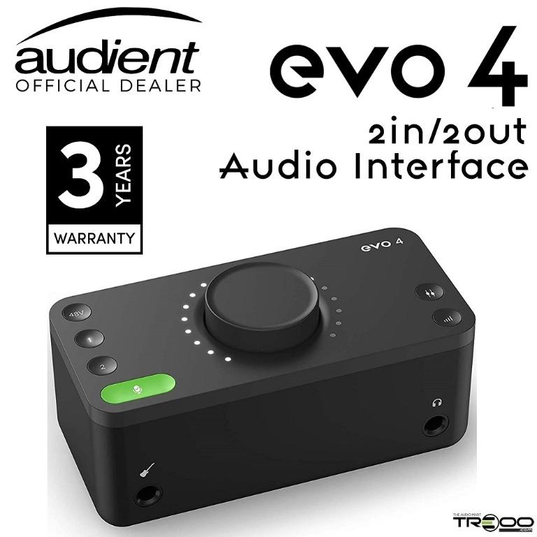 [Official] Audient EVO 4 USB Audio Interface, Audio, Portable Audio