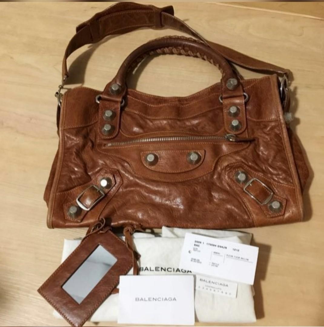 Authentic Balenciaga G21 City bag with Silver Hardware Luxury Bags Wallets on Carousell