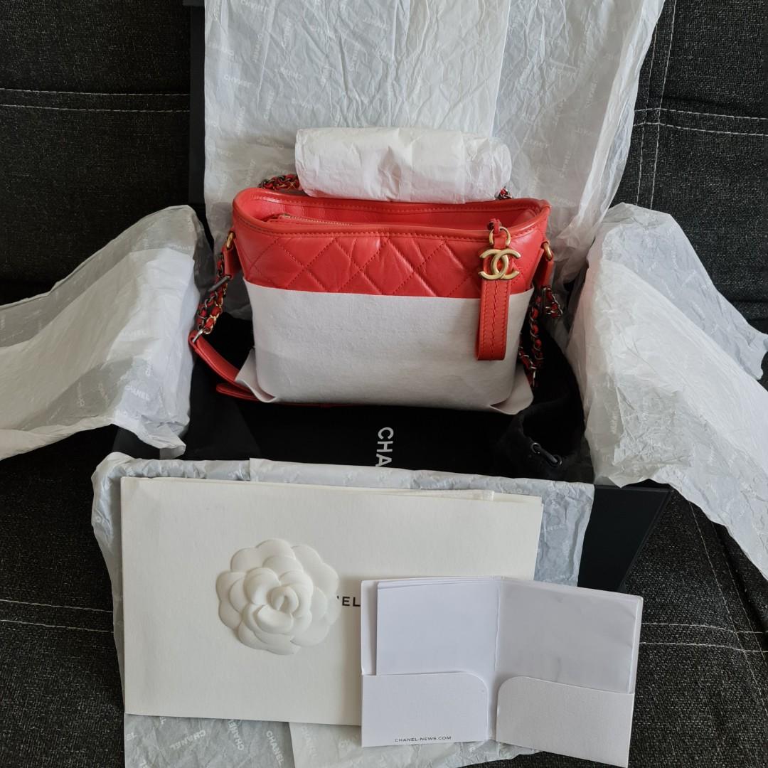 Chanel New Medium Gabrielle Hobo Bag in Black Calfskin and 3-tone HW