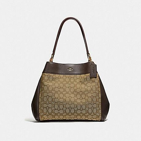 Authentic Coach Lexy Shoulder Bag in Signature Jacquard Luxury Bags Wallets on Carousell
