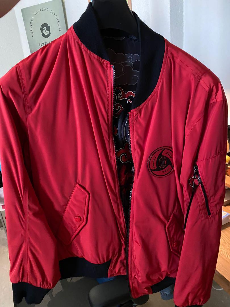 Fast deal @ $400)Authentic Coach Naruto X Coach Reversible Jacket : Itachi  x Akatsuki design, Men's Fashion, Coats, Jackets and Outerwear on Carousell