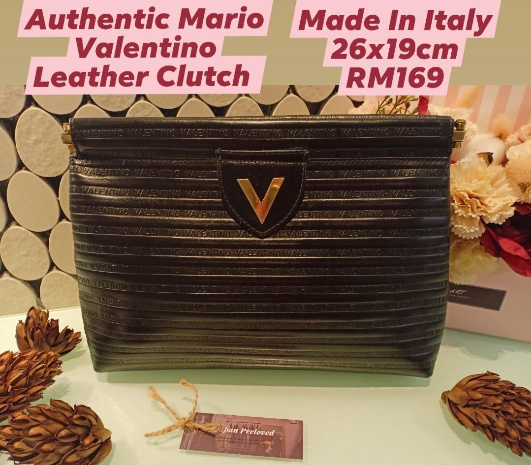 Mario Valentino Clutch Bag, Luxury, Bags & Wallets on Carousell