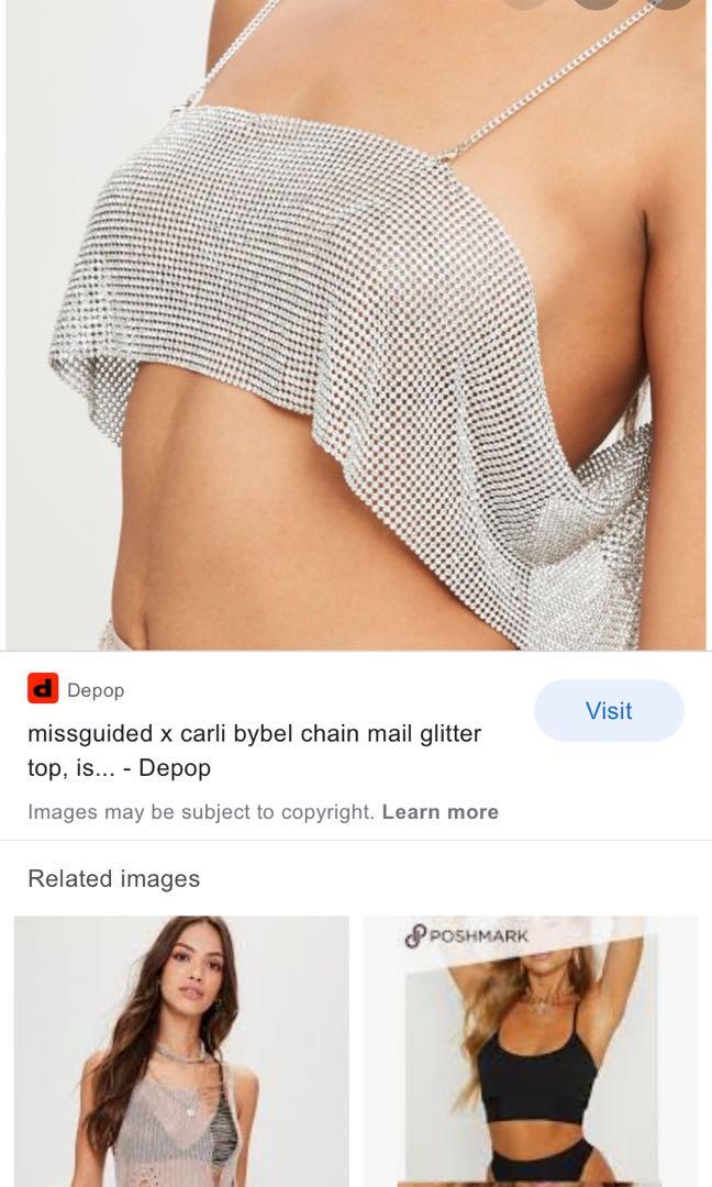 Chainmail bra - Depop