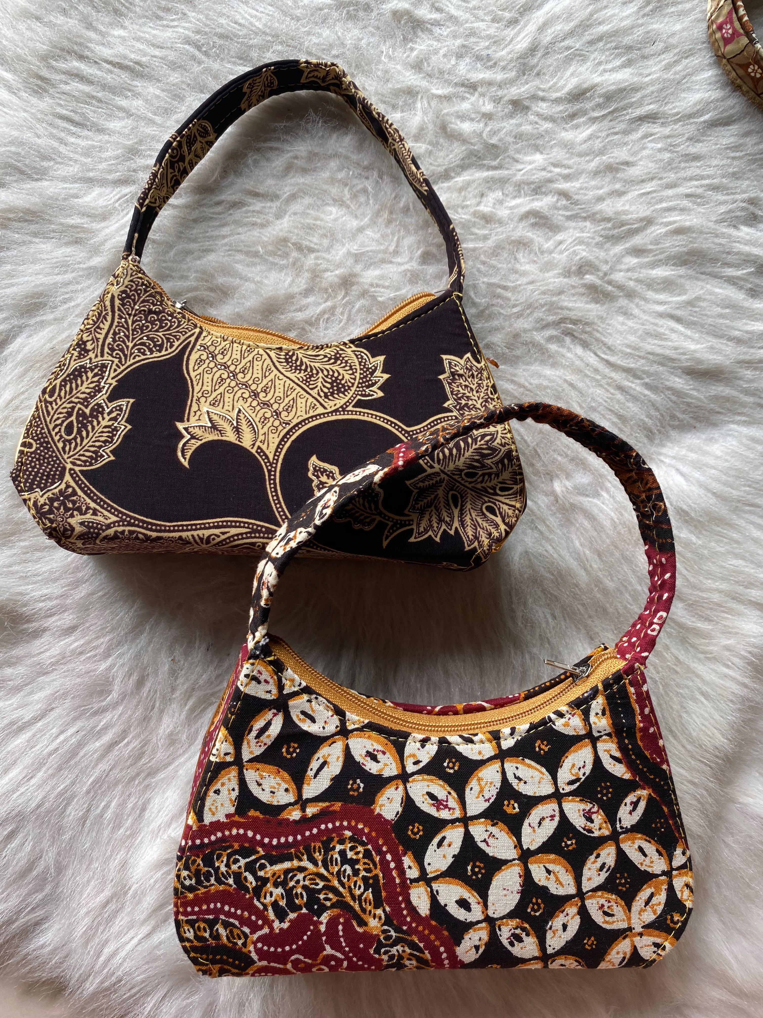 Batik mini shoulder bag
