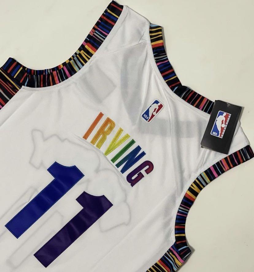 Bed Stuy 11 Kyrie Irving City Edition White Rainbow 19 20