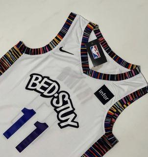 New] NBA Brooklyn Nets Irving #11 black side rainbow Jersey (ready stock,  ship tomorrow!), Men's Fashion, Activewear on Carousell