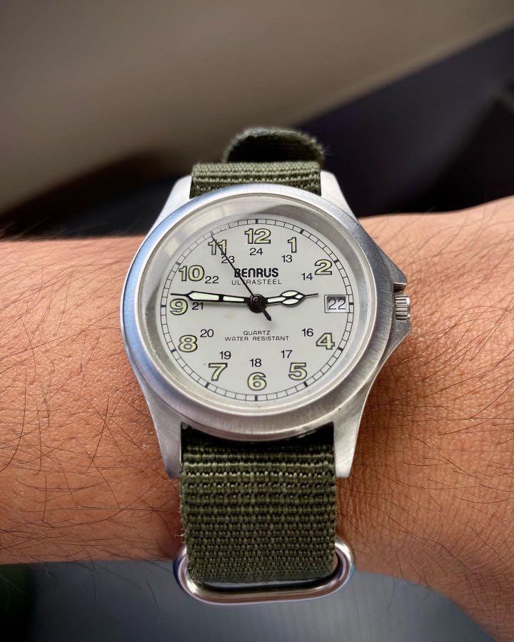 Benrus ultrasteel watch outlet