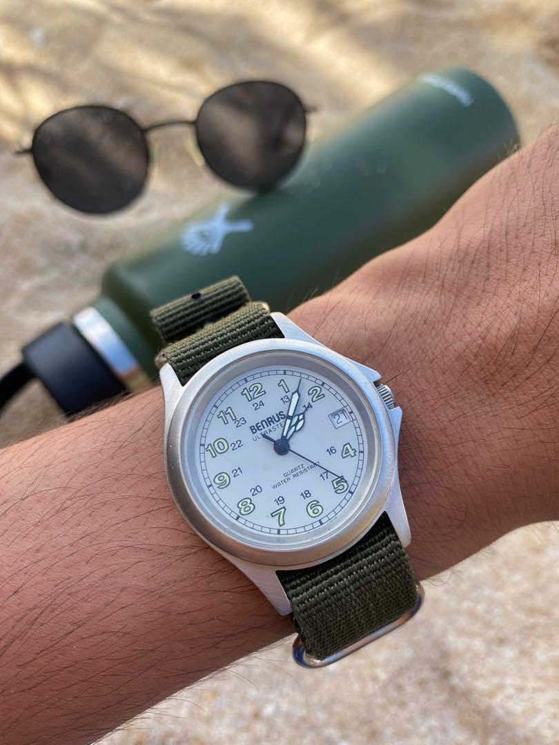 Benrus ultrasteel watch clearance
