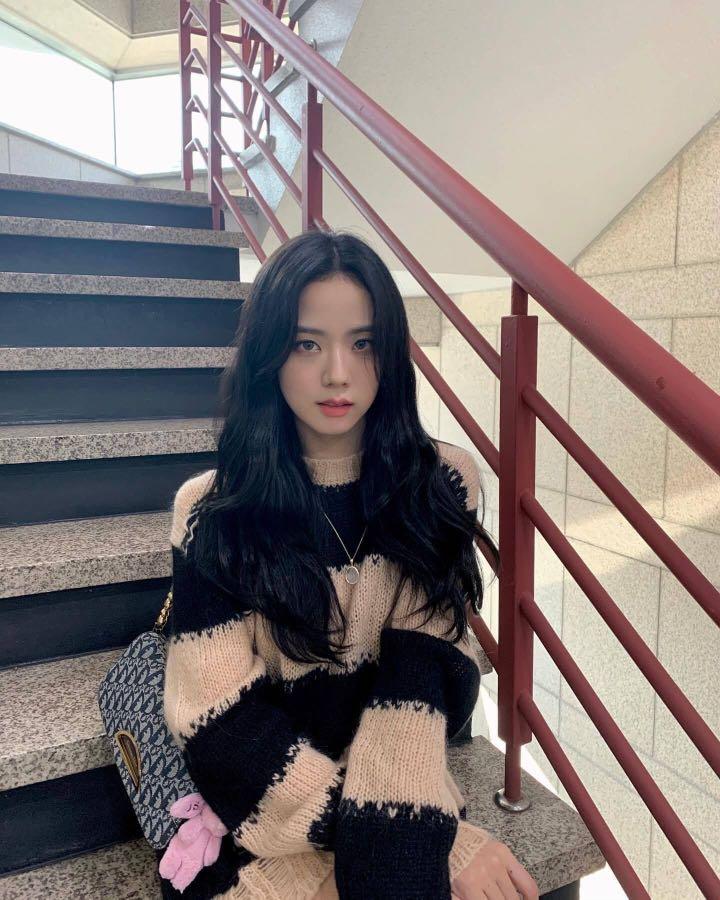 JISOO Stripe Cardigan