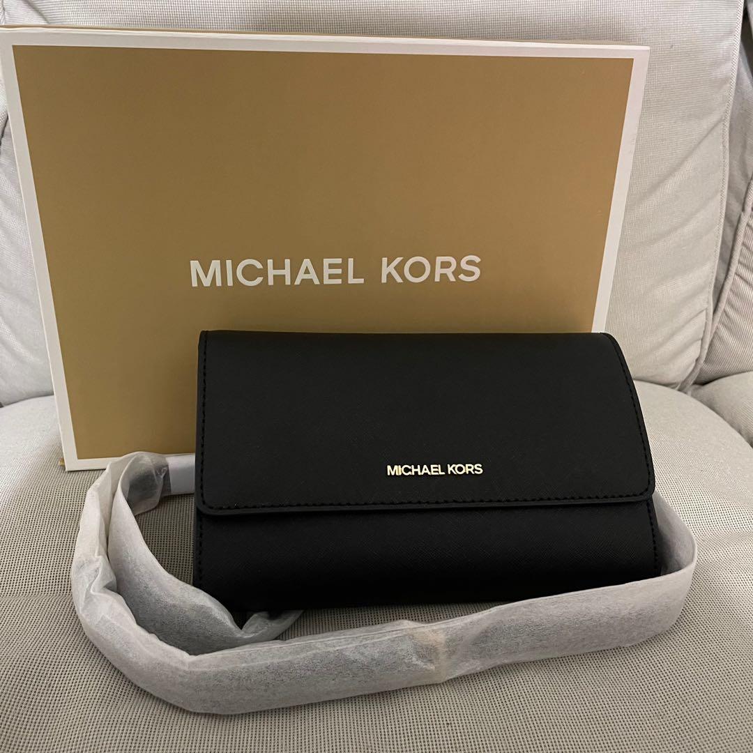 BN 100% Authentic Michael Kors Sling Bag Saffiano Leather 3 in 1 Crossbody  Bag with box and ribbon, Women's Fashion, Bags & Wallets, Cross-body Bags  on Carousell