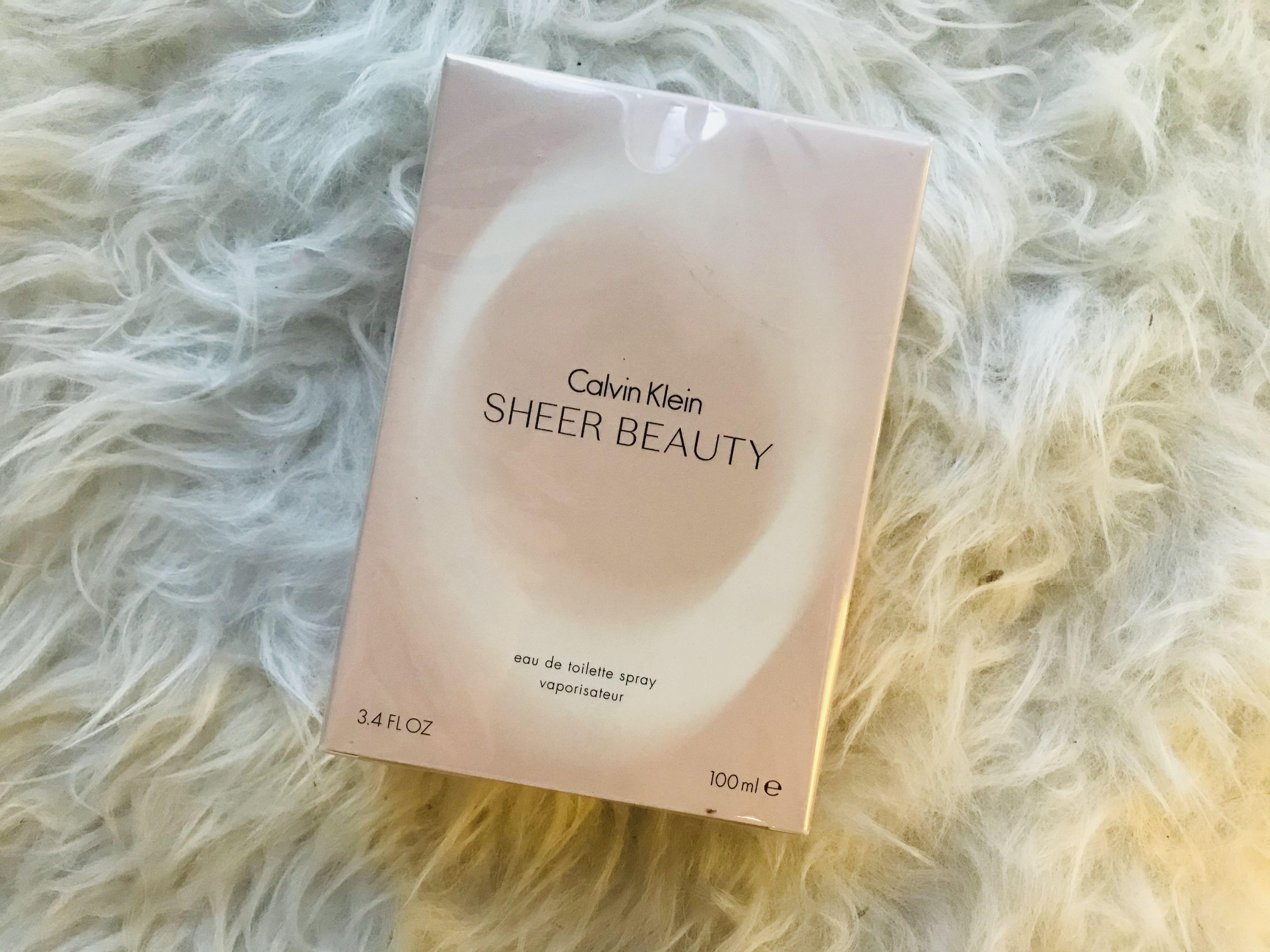 sheer beauty by calvin klein eau de toilette spray