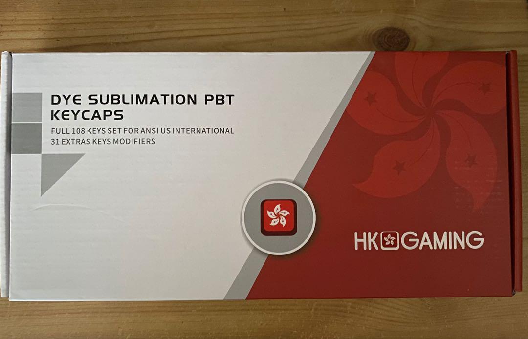 [BNIB] HK Gaming 9009 Cherry Profile PBT 139 keys Keycaps, Computers