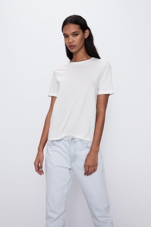 Zara cotton t shirt Clearance