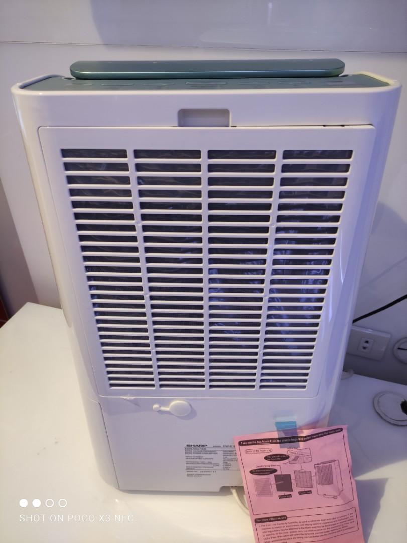 Brand New Sharp Air Purifier with Dehumidifier DWE16FPW 26 sqm