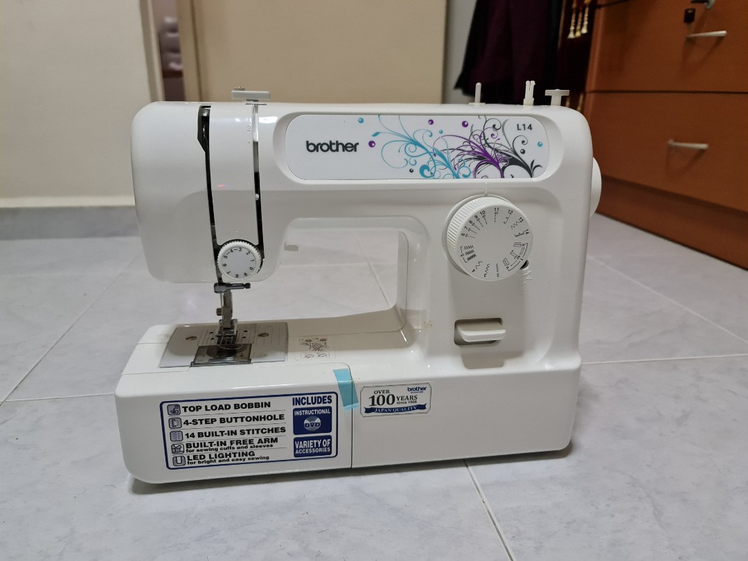 Brother L14 Free Arm Sewing Machine, TV & Home Appliances, Washing